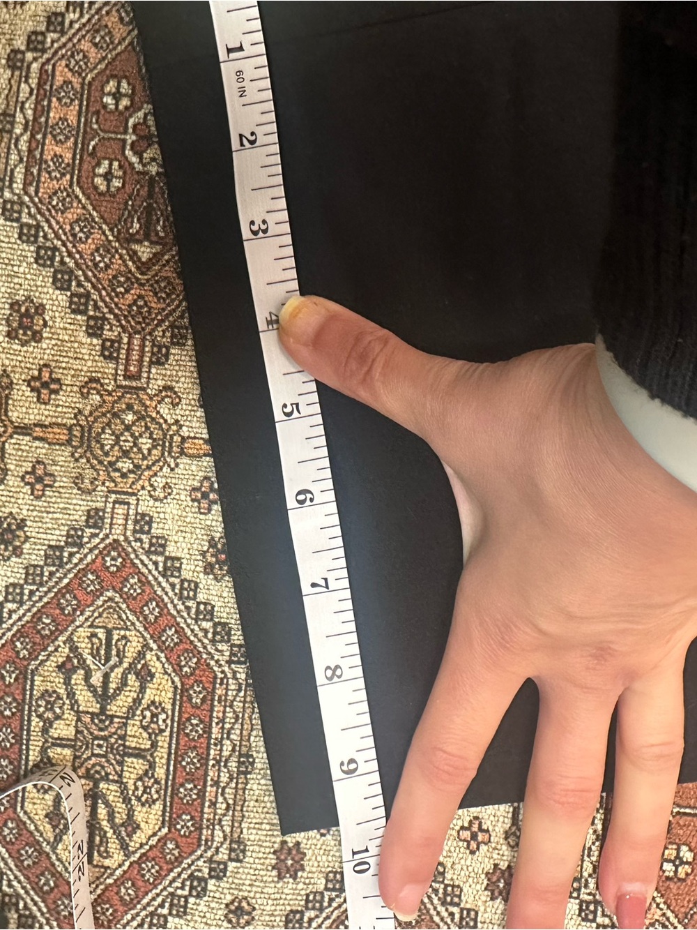 Worthington Black Cropped Straight-Leg Trousers - Picture 8 of 8